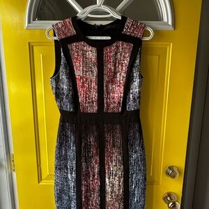 BCBGMaxAzria Multicoloured Patterned Dress